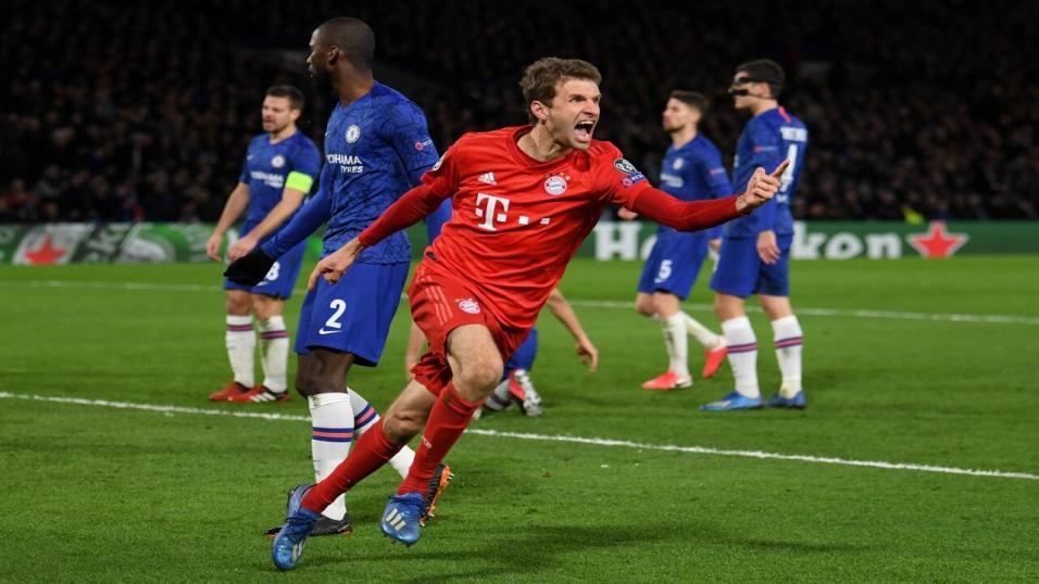 Bayern forward Thomas Muller